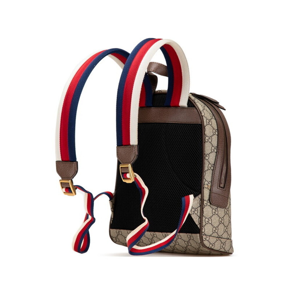 GUCCI Brown Leather Backpack - Picture 2 of 13